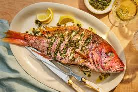 Grilled Red Snapper